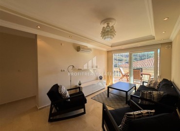 Меблированная вилла с тремя спальнями, 120м², с потрясающими видами в районе Тепе, Алания под ВНЖ ID-18629 фото-5