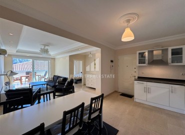 Меблированная вилла с тремя спальнями, 120м², с потрясающими видами в районе Тепе, Алания под ВНЖ ID-18629 фото-6