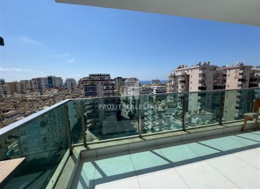 Меблированная трехкомнатная квартира, 120м², в резиденции с инфраструктурой на центральной улице Махмутлара, Алания ID-18630 фото-12