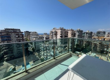 Меблированная трехкомнатная квартира, 120м², в резиденции с инфраструктурой на центральной улице Махмутлара, Алания ID-18630 фото-14