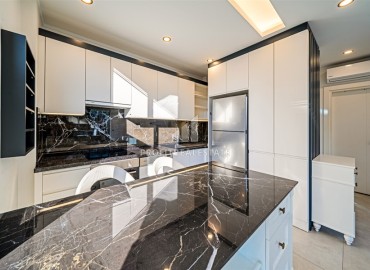 Элегантные двухкомнатные апартаменты, 60м², в резиденции с инфраструктурой в центре Алании, 550м от моря ID-18634 фото-5