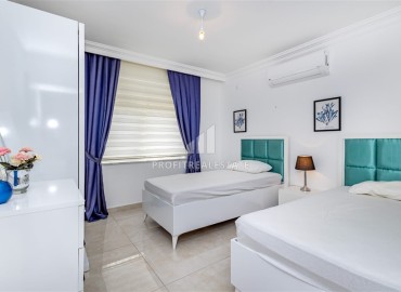 Видовая квартира 2+1, 95м², с отдельным входом в уютном комплексе с бассейном в районе Алании – Каргыджак ID-18635 фото-12