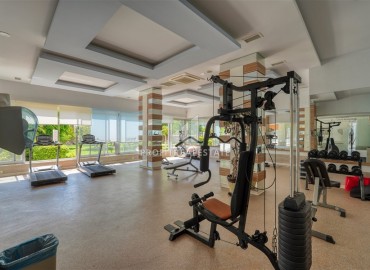 Уютная квартира с одной спальней, 60м², в элитном комплексе в Авсалларе, Алания, в 600м от моря ID-18637 фото-18