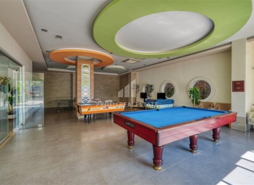 Уютная квартира с одной спальней, 60м², в элитном комплексе в Авсалларе, Алания, в 600м от моря ID-18637 фото-19