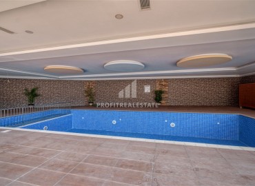 Уютная квартира с одной спальней, 60м², в элитном комплексе в Авсалларе, Алания, в 600м от моря ID-18637 фото-20