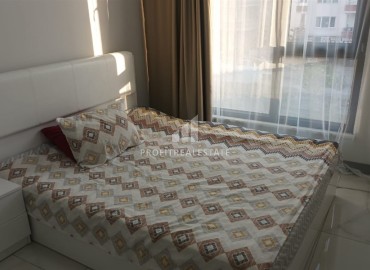 New one-bedroom unfurnished apartment, 500 meters from the sea, in a residence with a winter pool, in the center of Alanya ID-16766 фото-5