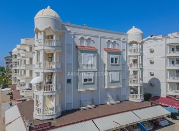 Меблированная квартира с двумя спальнями, 110м², в комплексе с бассейном, в 150м от моря в районе Алании Оба ID-17563 фото-1