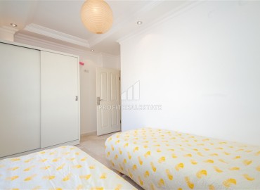 Меблированная квартира с двумя спальнями, 110м², в комплексе с бассейном, в 150м от моря в районе Алании Оба ID-17563 фото-8