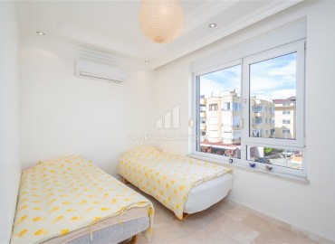 Меблированная квартира с двумя спальнями, 110м², в комплексе с бассейном, в 150м от моря в районе Алании Оба ID-17563 фото-9