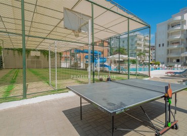 Меблированная квартира с двумя спальнями, 110м², в комплексе с бассейном, в 150м от моря в районе Алании Оба ID-17563 фото-16