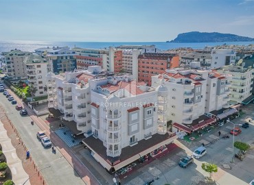 Меблированная квартира с двумя спальнями, 110м², в комплексе с бассейном, в 150м от моря в районе Алании Оба ID-17563 фото-17