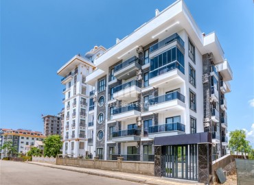 Двухкомнатные меблированные апартаменты, 55м², в комплексе с инфраструктурой, в Махмутларе, Алания ID-18638 фото-1