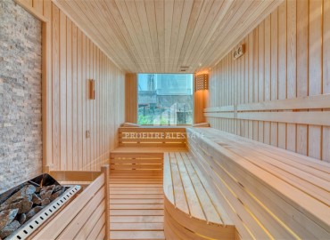 Двухкомнатные меблированные апартаменты, 55м², в комплексе с инфраструктурой, в Махмутларе, Алания ID-18638 фото-17