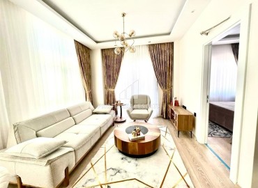 Элегантная квартира с одной спальней, 50м², в новом комфортабельном комплексе в районе Махмутлар, Алания ID-18639 фото-4