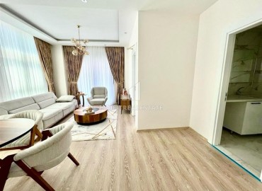 Элегантная квартира с одной спальней, 50м², в новом комфортабельном комплексе в районе Махмутлар, Алания ID-18639 фото-5