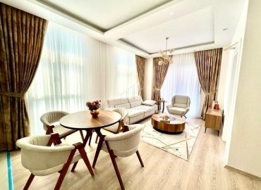 Элегантная квартира с одной спальней, 50м², в новом комфортабельном комплексе в районе Махмутлар, Алания ID-18639 фото-6