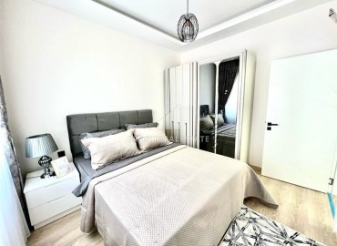 Элегантная квартира с одной спальней, 50м², в новом комфортабельном комплексе в районе Махмутлар, Алания ID-18639 фото-8