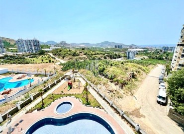 Элегантная квартира с одной спальней, 50м², в новом комфортабельном комплексе в районе Махмутлар, Алания ID-18639 фото-13