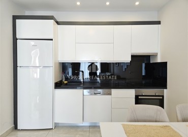 Стильная видовая квартира 1+1, 65м², в фешенебельном комплексе на первой береговой линии в Махмутларе, Алания. ID-18640 фото-7