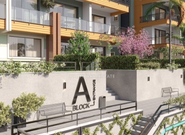 Квартиры разных планировок, 55-234м², в строящемся комфортабельном комплексе, в районе Кестель, Алания ID-18641 фото-10