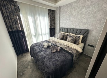 Меблированные апартаменты 1+1, 55м², в резиденции премиум класса в Махмутларе, Алания, 750м от моря ID-18642 фото-11