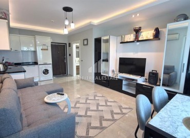 Комфортабельная квартира-студия, 40м², с великолепным видом на горы в резиденции с отельной инфраструктурой в Махмутларе, Алания ID-18643 фото-4