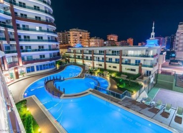 Комфортабельная квартира-студия, 40м², с великолепным видом на горы в резиденции с отельной инфраструктурой в Махмутларе, Алания ID-18643 фото-14