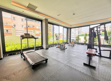 Стильная квартира с одной спальней, 50м², в комплексе с инфраструктурой в Махмутларе, 600м от моря, Алания ID-18645 фото-12