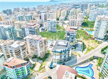 Стильная квартира с одной спальней, 50м², в комплексе с инфраструктурой в Махмутларе, 600м от моря, Алания ID-18645 фото-15