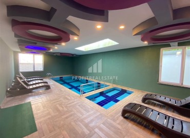 Готовая к проживанию, квартира 1+1, 55м², с видом на горы в комфортабельном комплексе в Махмутларе, Алания ID-18646 фото-18