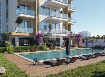 Новый проект с хорошей инфраструктурой в 200м от моря в районе Кестель, Алания с беспроцентной рассрочкой от застройщика ID-18647 фото-10