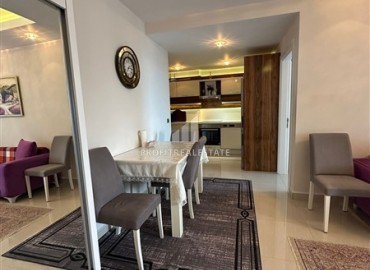 Двухкомнатная меблированная квартира, 65м², с видом на море в элитном комплексе Махмутлара, Алания ID-18648 фото-4
