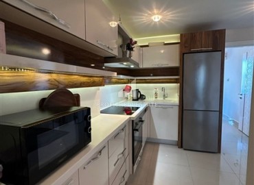 Двухкомнатная меблированная квартира, 65м², с видом на море в элитном комплексе Махмутлара, Алания ID-18648 фото-5