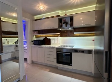 Двухкомнатная меблированная квартира, 65м², с видом на море в элитном комплексе Махмутлара, Алания ID-18648 фото-7