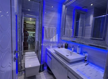 Двухкомнатная меблированная квартира, 65м², с видом на море в элитном комплексе Махмутлара, Алания ID-18648 фото-11