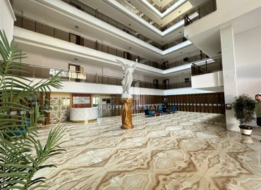 Двухкомнатная меблированная квартира, 65м², с видом на море в элитном комплексе Махмутлара, Алания ID-18648 фото-17