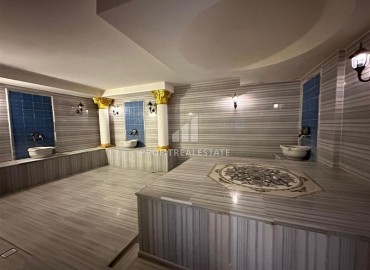 Двухкомнатная меблированная квартира, 65м², с видом на море в элитном комплексе Махмутлара, Алания ID-18648 фото-18