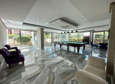 Двухкомнатная меблированная квартира, 65м², с видом на море в элитном комплексе Махмутлара, Алания ID-18648 фото-19