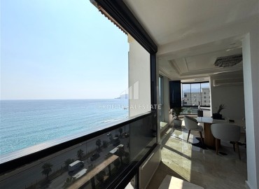 Пентхаус 4+1, 200м², на первой береговой линии с захватывающим видом на море и крепость Алании, в центре района Тосмур, Алания ID-18650 фото-7