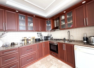 Пентхаус 4+1, 200м², на первой береговой линии с захватывающим видом на море и крепость Алании, в центре района Тосмур, Алания ID-18650 фото-12