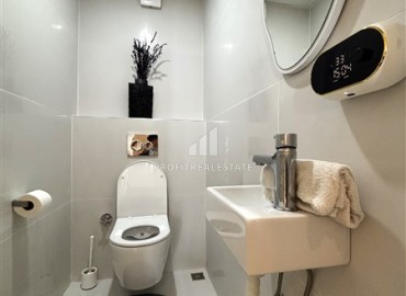 Пентхаус 4+1, 200м², на первой береговой линии с захватывающим видом на море и крепость Алании, в центре района Тосмур, Алания ID-18650 фото-17