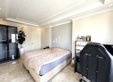 Пентхаус 4+1, 200м², на первой береговой линии с захватывающим видом на море и крепость Алании, в центре района Тосмур, Алания ID-18650 фото-19