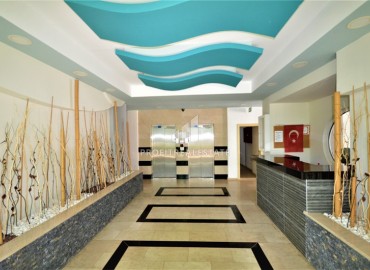 Меблированная квартира 1+1, 60м, с видом на горы, в комфортабельном комплексе, у моря в Махмутларе, Алания ID-18654 фото-20