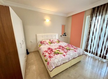 Большая квартира с двумя спальнями, 125м², в резиденции с бассейном на первой линии в Махмутларе, Алания ID-18655 фото-9