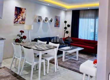 Комфортабельные двухкомнатные апартаменты, 65м², с остекленным балконом в 350м от моря в Махмутларе, Алания ID-18657 фото-4