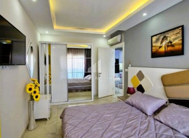 Комфортабельные двухкомнатные апартаменты, 65м², с остекленным балконом в 350м от моря в Махмутларе, Алания ID-18657 фото-8