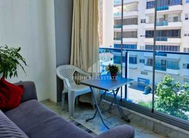 Комфортабельные двухкомнатные апартаменты, 65м², с остекленным балконом в 350м от моря в Махмутларе, Алания ID-18657 фото-11