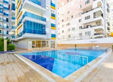 Комфортабельные двухкомнатные апартаменты, 65м², с остекленным балконом в 350м от моря в Махмутларе, Алания ID-18657 фото-12