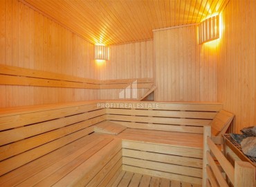 Комфортабельные двухкомнатные апартаменты, 65м², с остекленным балконом в 350м от моря в Махмутларе, Алания ID-18657 фото-15