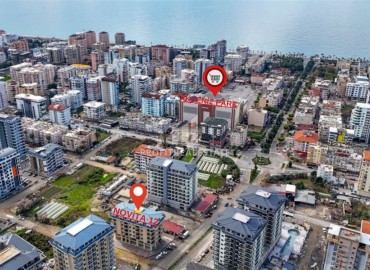 Симпатичная двухкомнатная квартира, 50м², в новом комплексе в центре Махмутлара, Алания, по интересной цене ID-18661 фото-14